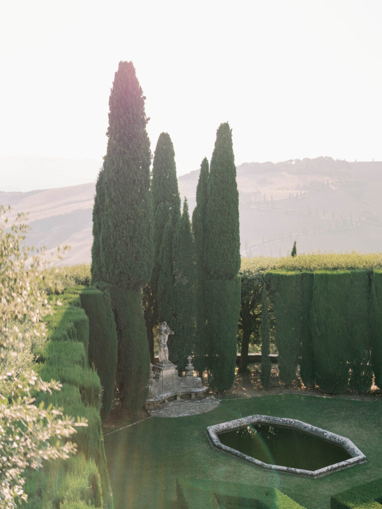 Gardens at La Foce in Val d'Orcia
