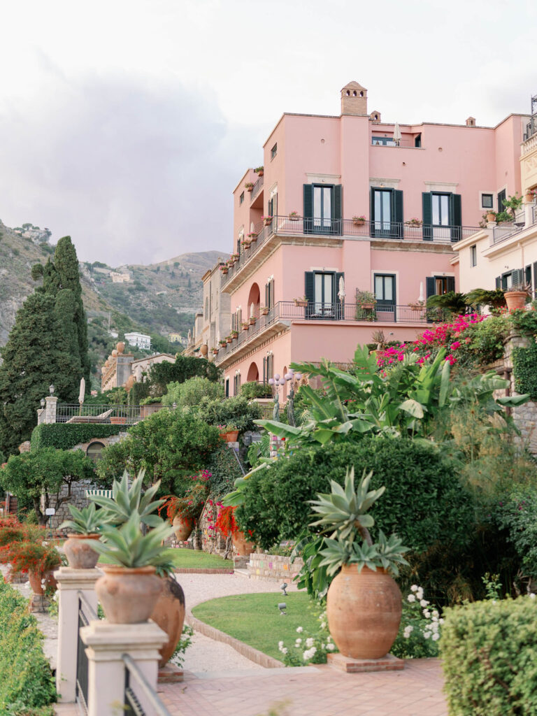 Grand Hotel Timeo Taormina Sicily destination wedding Liz Andolina Photography
