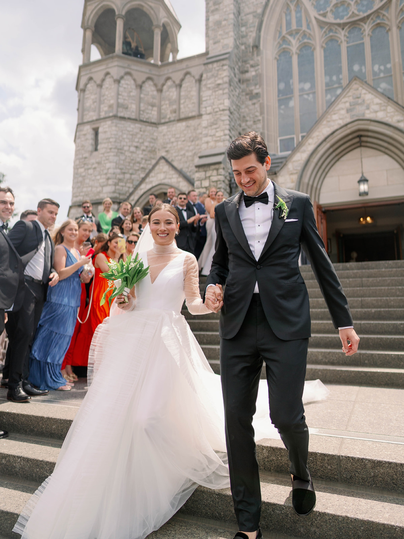 Church wedding ceremony in Summit, NJ