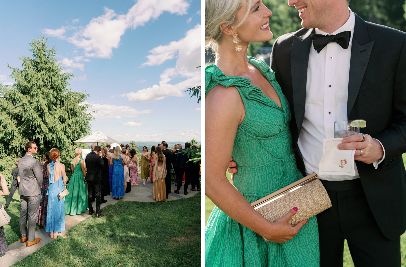 How Liz Andolina Photography photographs the wedding guest experience