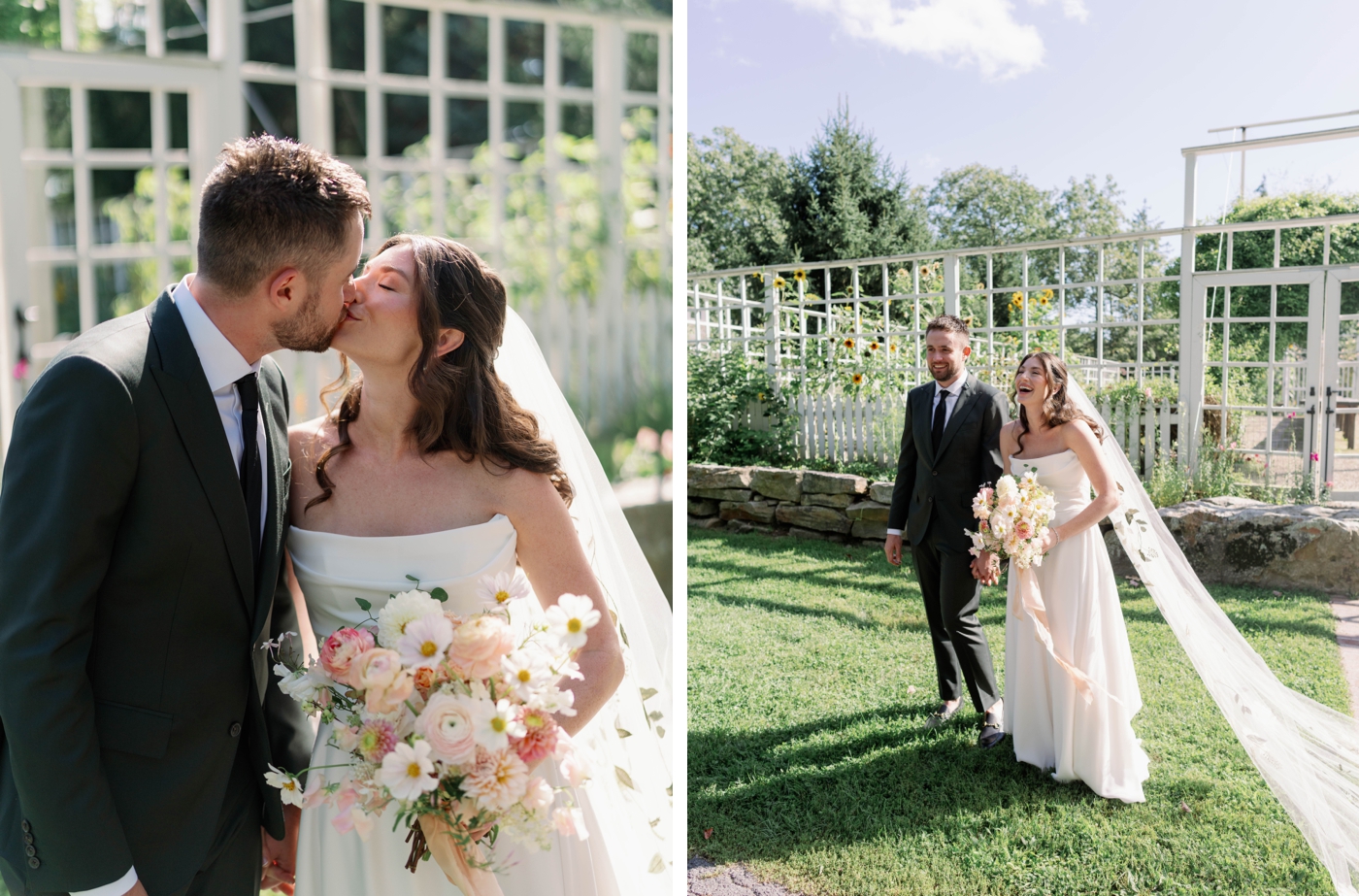 Bridal portraits at Cedar Lakes Estate