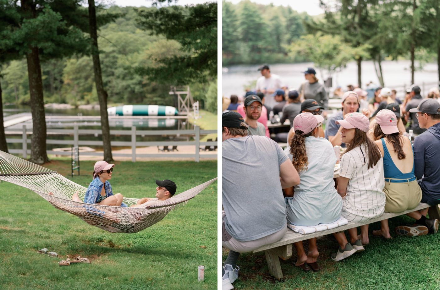 Summer wedding at Cedar Lakes Estate