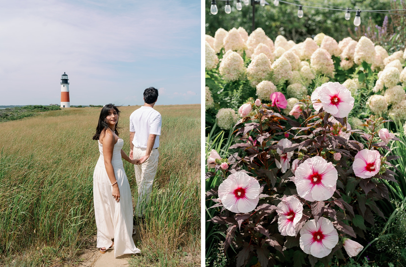 Nantucket engagement session photographed by Liz Andolina